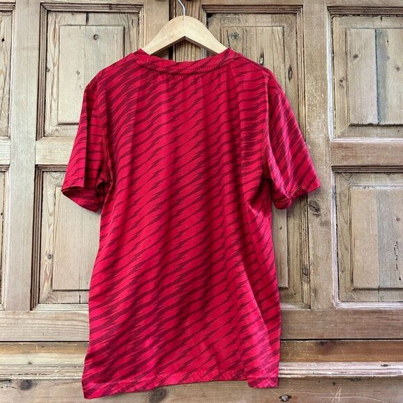 Boy's Adidas NC State Sz 12 Red Athletic T-Shirt Wolfpack Basketball Tee Flawed - Picture 4 of 7